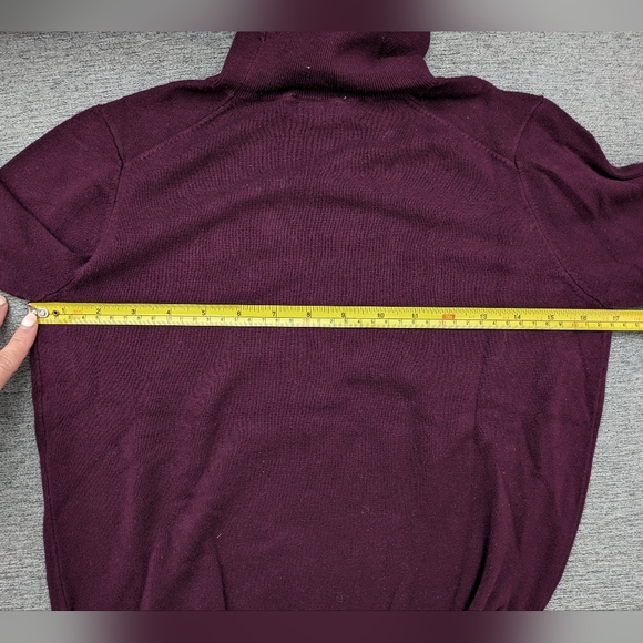 Zara Maroon Turtleneck - Picture 3 of 4